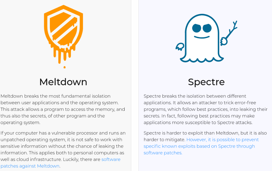 tossed out spectre meltdown chip flaw