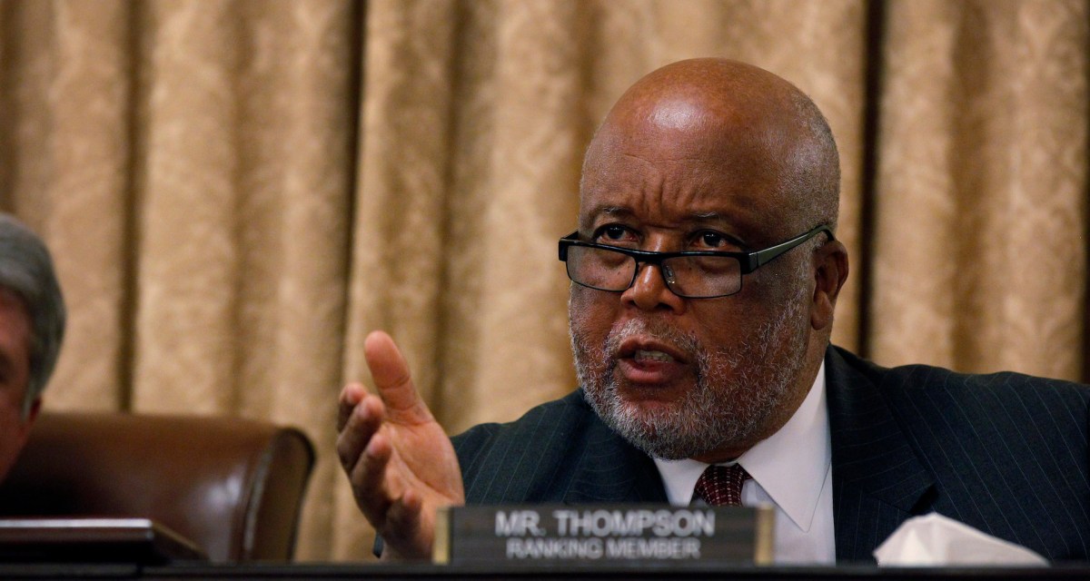 Bennie Thompson, House Homeland Security