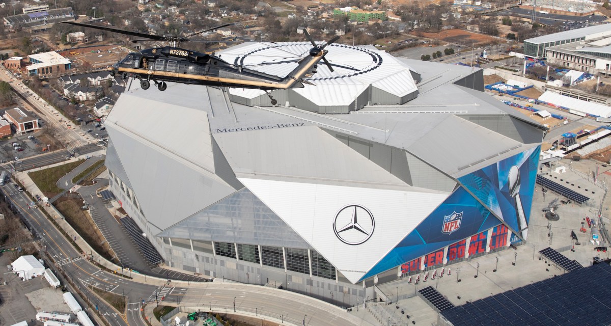 Super Bowl 2019, Mercedes-Benz Stadium, Atlanta,