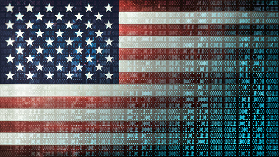American flag, code, United States
