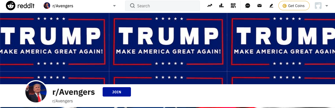 Hackers Supporting Trump Attack Reddit, Post MAGA Messaging Across 72 Groups