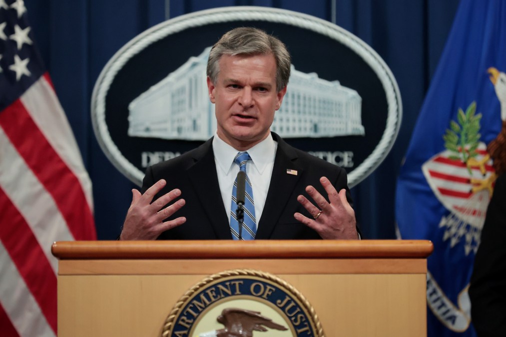 Christopher Wray, FBI, IC3