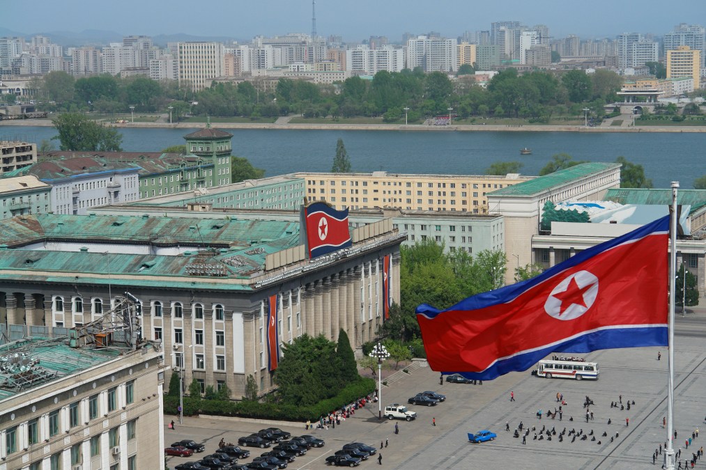 Kim Il Sung Square in Pyongyang, North Korea. (Getty Images)