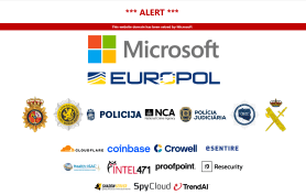 Microsoft and authorities dismantled Tycoon 2FA's infrastructure. A seizure notice is displayed on of the phishing platform's domains March 4, 2026. (Microsoft)