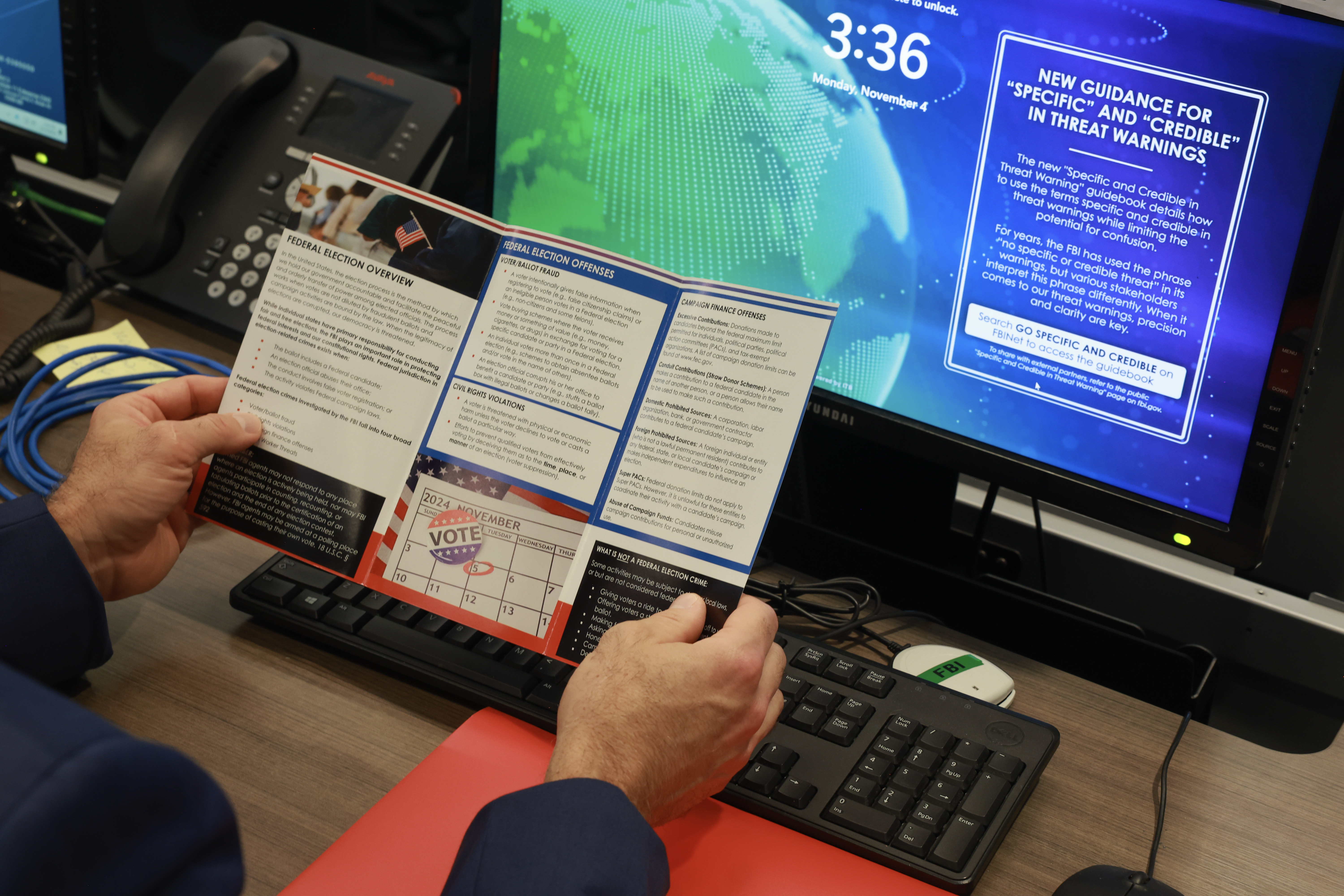 Election threats are focused on campaign systems, not voting machines
