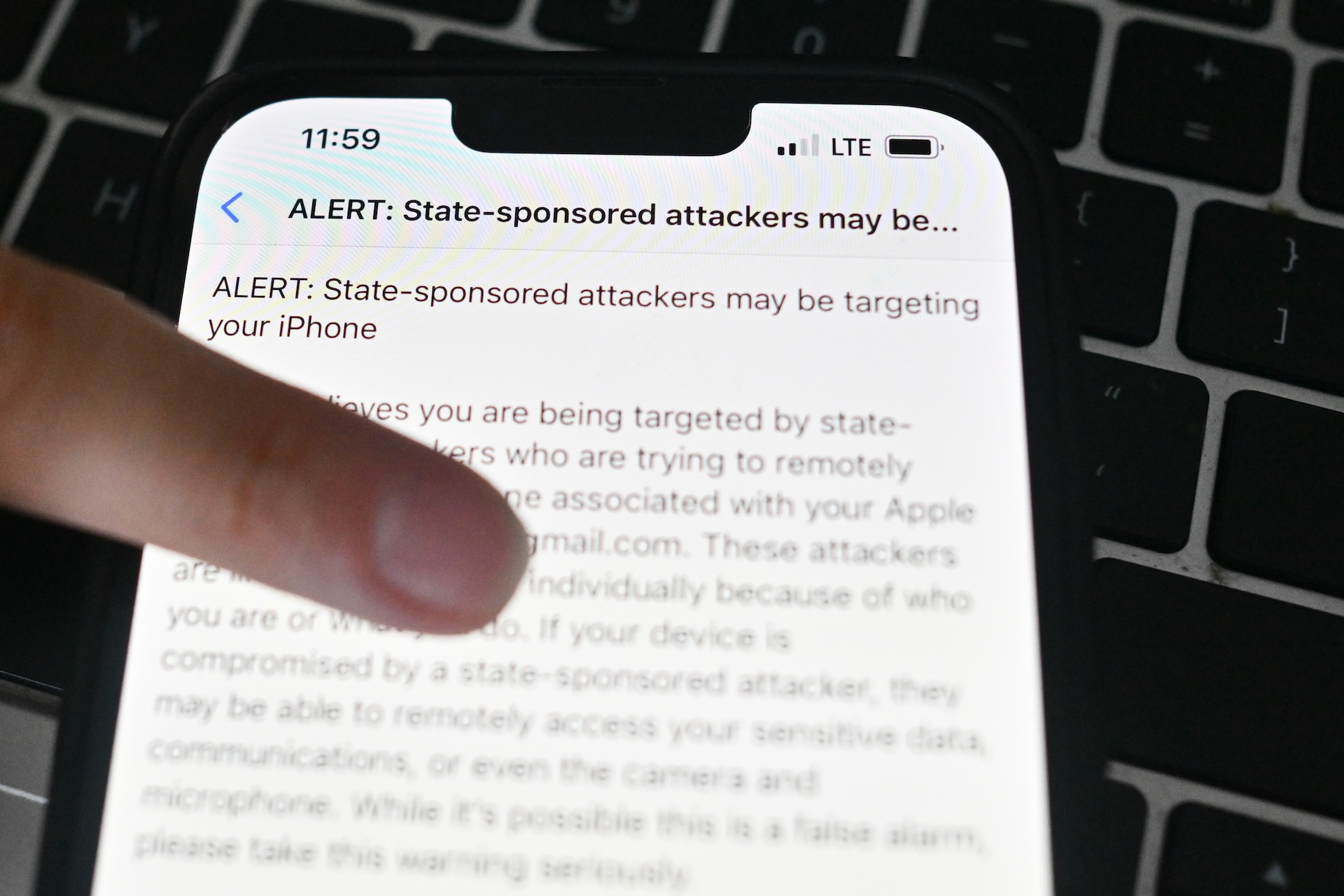 Apple notifications alert victims in 99 countries about mercenary spyware infections