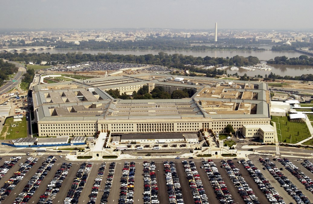 Aerial photo of the Pentagon in Arlington, Virgina on September 26, 2003. (Photo by Andy Dunaway/USAF via Getty Images)